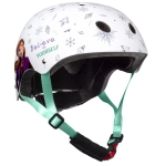 Kask sportowy Kraina Lodu Frozen biały Anna Elsa Olaf 52 - 56 cm M