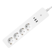 Inteligentna listwa zasilająca 1,5m Tuya + 2x USB + USB C + WiFi-100005 Inteligentna listwa zasilająca 1,5m Tuya + 2x USB + USB C + WiFi-100005