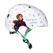 Kask sportowy Kraina Lodu Frozen biały Anna Elsa Olaf 52 - 56 cm M-100714