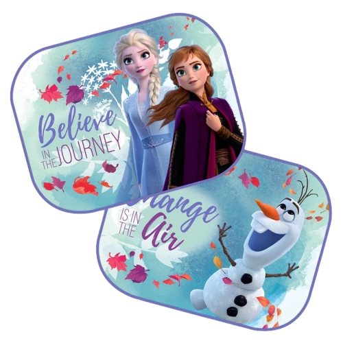 Osłonki przeciwsłoneczne na szybę samochodu Kraina Lodu FROZEN Anna Elsa Olaf zasłonki rolety 2szt.