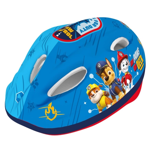 Kask rowerowy Psi Patrol chłopięcy niebieski Chase Marshall Rubble Paw Patrol 52 - 56 cm M-100133