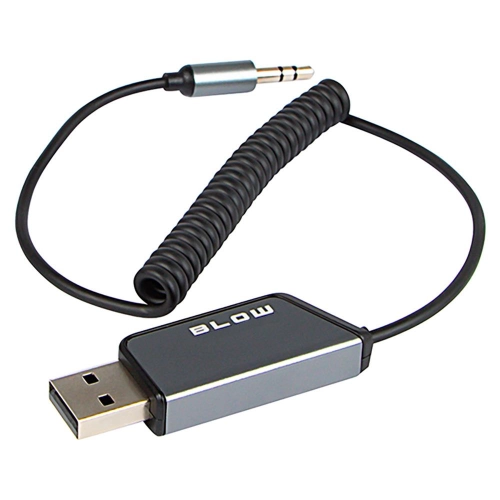Transmiter Bluetooth do AUX zasilany USB z szybką aktywacją Siri / Asystenta Google