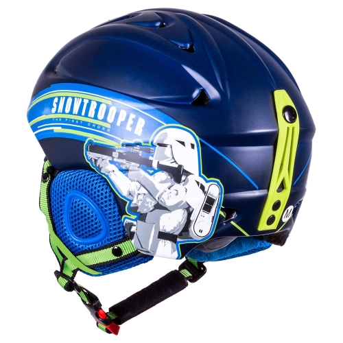 Kask narciarski dla dzieci Gwiezdne Wojny chłopięcy niebieski Star Wars 58 - 61 cm-100780