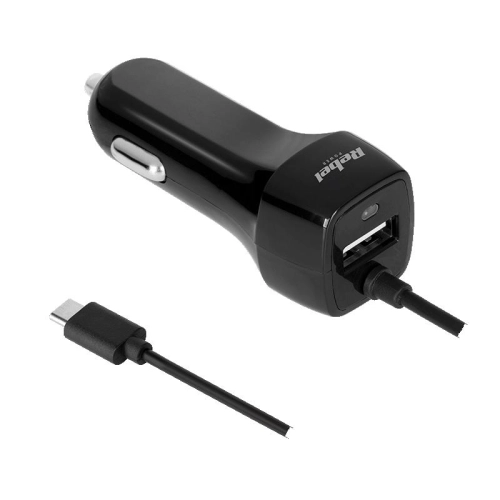 Ładowarka samochodowa 5V USB, USB C