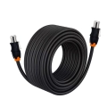 Kabel Speakon - Speakon 15m OFC przewód + bawełna Colour metalowy trzpień Shudder-101005