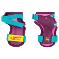 Ochraniacze na nadgarstki Soy Luna dziewczęce fioletowo - niebieskie skate Disney Channel