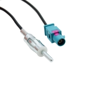 ISO kostka do radia Volkswagen Skoda Audi Seat Fakra - DIN + separator antenowy-101539
