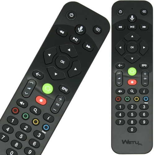 Pilot do dekodera Polsat BOX 4K  BLUETOOTH (zamiennik)