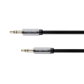 Kabel wtyk jack 3.5mm stereo - wtyk jack 3.5mm 1.5m sprężynka-102305