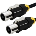 Kabel Speakon - Speakon 5m OFC przewód + bawełna Colour metalowy trzpień Shudder