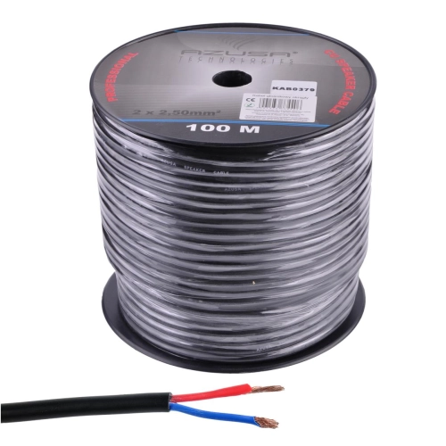 Kabel głośnikowy okrągły 2.5mm