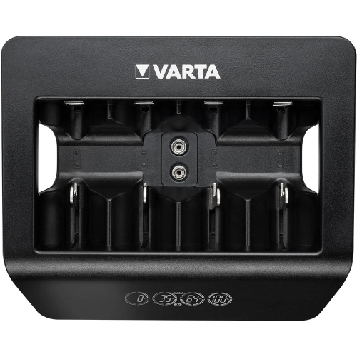 Ładowarka do akumulatorków uniwersalna VARTA LCD Charger+ AA AAA C D 9V-102725