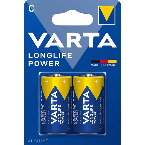Baterie alkaliczne VARTA LongLife Power C 2szt. blister