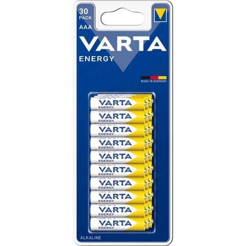 Baterie alkaliczne VARTA Energy AAA 30szt. blister