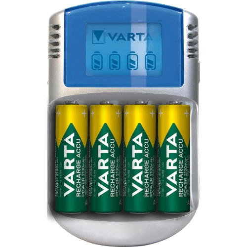Ładowarka do akumulatorków AA AAA VARTA + akumulatorki AA 2600mAh 4szt. + ładowarka 12V samochodowa-102870