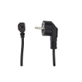 Kabel zasilający do laptopa Koniczynka 3.0m wtyk kątowy z uziemieniem-103552