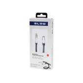Kabel wtyk jack 3.5mm stereo - gniazdo jack 3.5mm 2.5m prosty PREMIUM przedłużacz-103392
