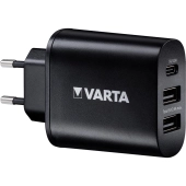 Ładowarka sieciowa 230V do urządzeń mobilnych VARTA WALL 2x USB + 1x USB typu C-103617