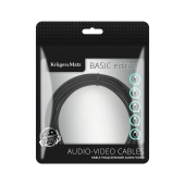 Kabel wtyk jack 3.5mm stereo - wtyk jack 3.5mm stereo 3m -103850