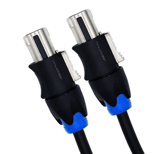 Kabel Speakon - Speakon 10m OFC przewód + bawełna Colour metalowy trzpień Shudder-103000