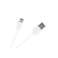 Kabel wtyk USB - USB typu C długi wtyk C  0.8m