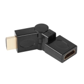 Złącze przejściówka HDMI gniazdo - HDMI wtyk z możliwością rotacji-104078