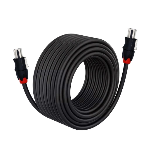 Kabel Speakon - Speakon 30m OFC przewód + bawełna Colour metalowy trzpień Shudder-104657