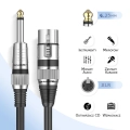 Kabel wtyk jack 6.3 mm mono - gniazdo XLR 20m Shudder PREMIUM-105889