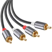 Kabel wtyk 2 RCA - 2RCA 1.5m Shudder PREMIUM cinch - cinch czincz - czincz-105535 Kabel wtyk 2 RCA - 2RCA 1.5m Shudder PREMIUM cinch - cinch czincz - czincz-105535