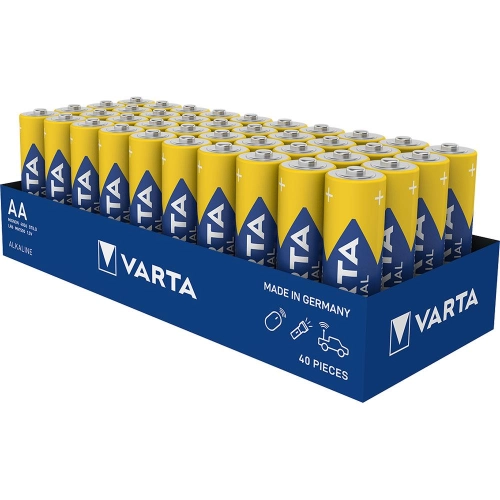 Baterie alkaliczne VARTA Industrial AA LR6 duży paluszek 40szt. w opakowaniu