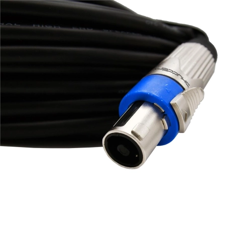 Kabel Speakon - Speakon Shudder przewód PREMIUM Line 30m OFC metalowy wtyk bawełna -105713