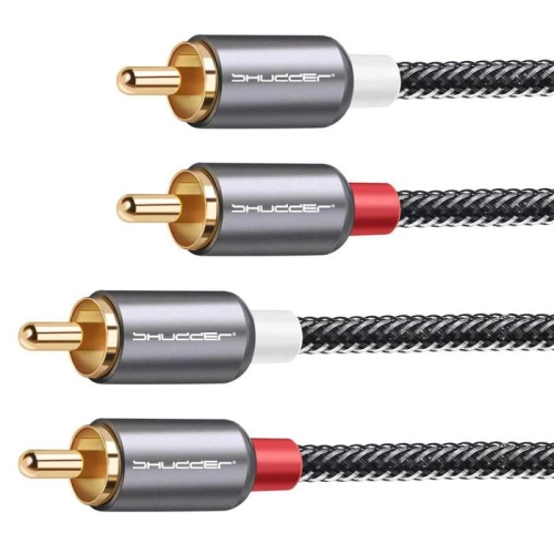 Kabel wtyk 2 RCA - 2RCA 5m Shudder PREMIUM cinch - cinch czincz - czincz -105900