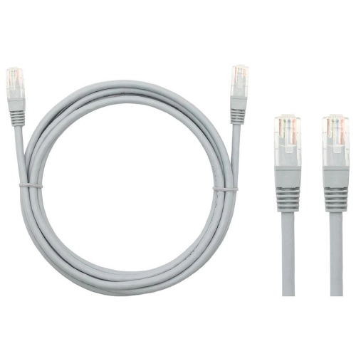 Kabel przyłącze RJ45 PATCHCORD UTP 3m szary