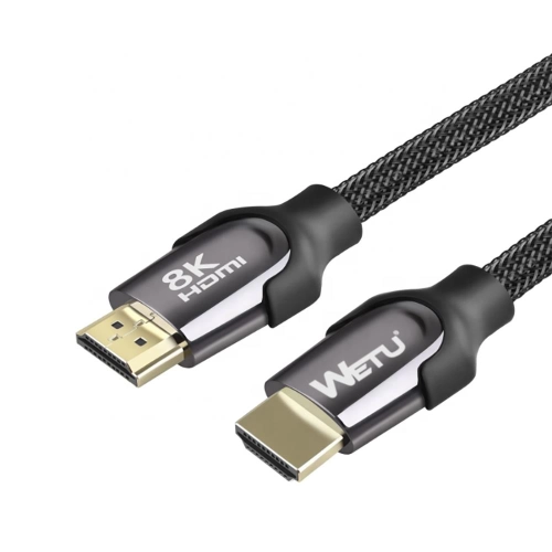 Kabel Przewód HDMI 2.1 WETU Premium 8K 60Hz 4K 120Hz Ultra 
High Speed 48Gb 1.5m HQ-106169