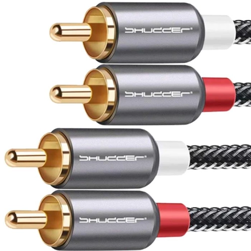 Kabel wtyk 2 RCA - 2RCA 5m Shudder PREMIUM cinch - cinch czincz - czincz