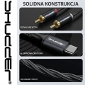 Kabel wtyk USB-C - 2 RCA 2m Shudder PREMIUM USB-C - 2 Cinch, USB C - 2xRCA-107489