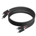 Kabel wtyk 2 RCA - 2RCA 0.5m Shudder BASIC przewód cinch - cinch czincz - czincz-107632