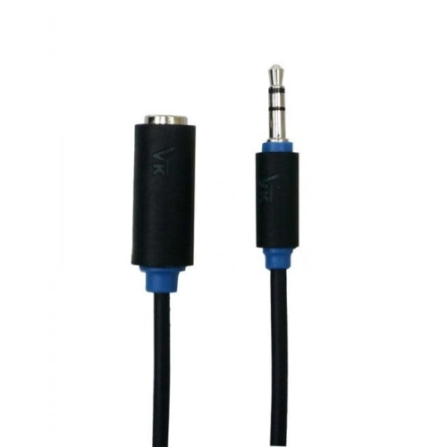Kabel wtyk jack 3.5mm stereo - gniazdo jack 3.5mm 1.5m przedłużacz słuchawek jack 3.5mm wtyk - gniazdo