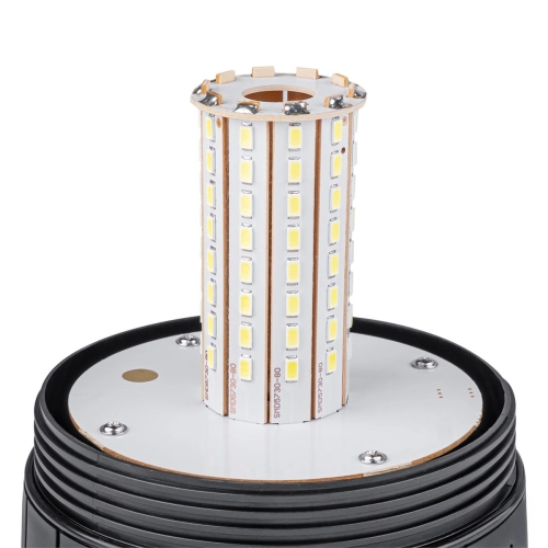 Lampa ostrzegawcza błyskowa kogut 80xLED magnes R10 12V 24V-107585