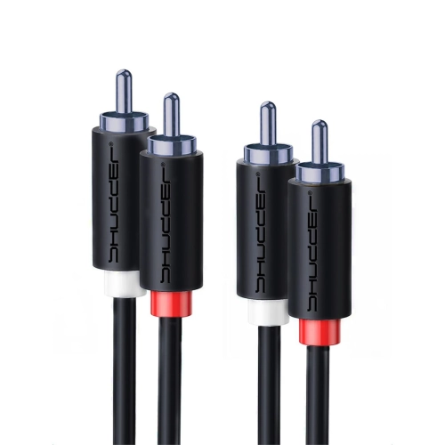 Kabel wtyk 2 RCA - 2RCA 0.5m Shudder BASIC przewód cinch - cinch czincz - czincz-107631