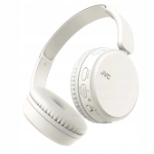 Słuchawki bezprzewodowe nauszne składane z przyciskami sterującymi JVC HAS-36WWU Bluetooth białe-108531