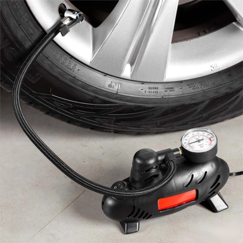 Kompresor samochodowy 12V mini elektryczna pompka do kół pod zapalniczkę-108224
