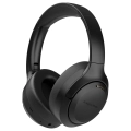 Słuchawki bezprzewodowe nauszne składane z aktywną reduckją hałasu ANC bluetooth czarne-109013