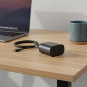 Oryginalna Ładowarka sieciowa Shudder gniazdo USB + USB-C z funkcją Power Delivery i Quick Charge 20W czarna-109737