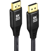 Kabel DisplayPort - DisplayPort 2.0 8K 60Hz Shudder 3m-109839 Kabel DisplayPort - DisplayPort 2.0 8K 60Hz Shudder 3m-109839