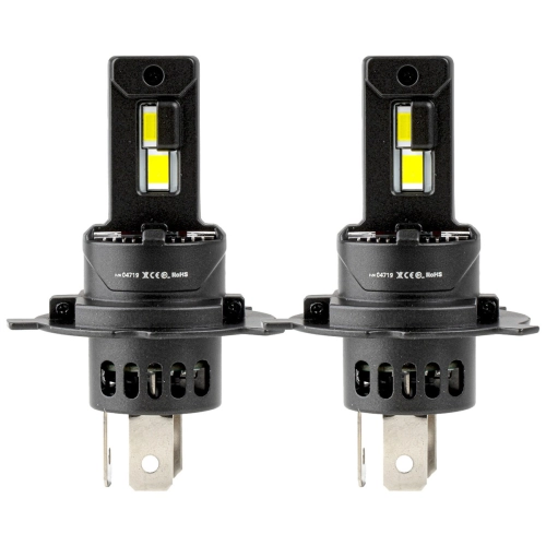 Żarówki samochodowe LED F25 PRO BLACK FULL H4 H19 Canbus 70W 12V 24V