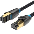 Kabel sieciowy RJ45 FFTP CAT8 20m Shudder PREMIUM w tekstylnym oplocie