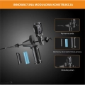 Kamera inspekcyjna 4 kierunkowa 2 kamery 6.5mm z ekranem LCD 4.3