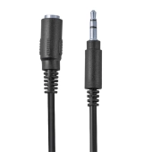 Kabel wtyk jack 3.5mm stereo - gniazdo jack 3.5mm 3m-110187 Kabel wtyk jack 3.5mm stereo - gniazdo jack 3.5mm 3m-110187