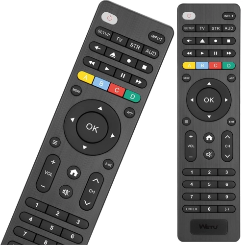 Pilot do TV uniwersalny TCL, Sony, Hisense, Samsung, LG, RCA, Toshiba, Panasonic, Sharp, Philips, Haier, Hitachi